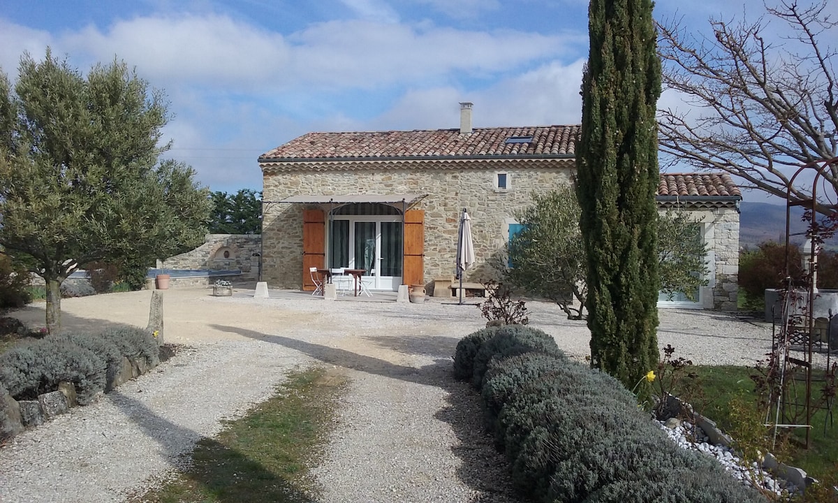 Le Cabanon avec piscine 5 personnes