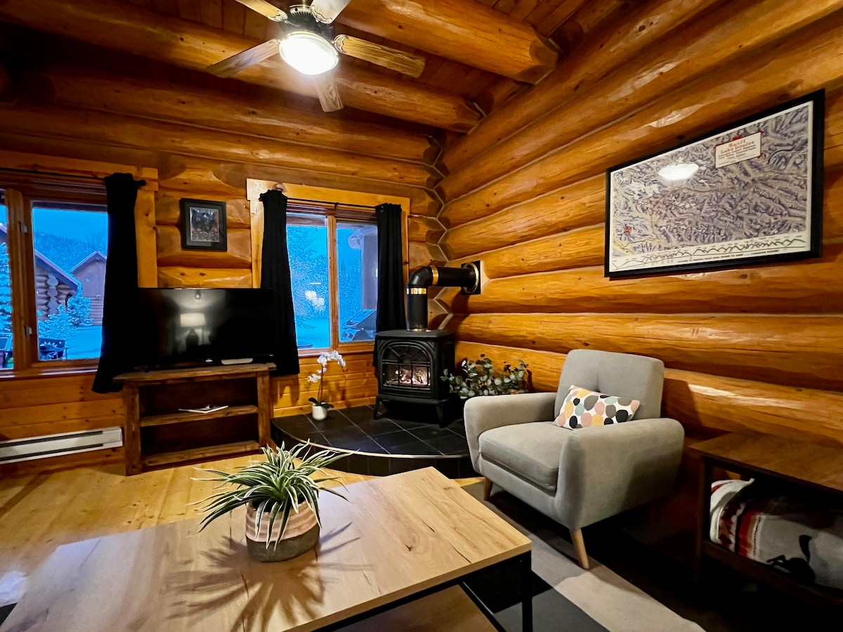 令人惊叹的原木小木屋，适合大家庭或团体入住