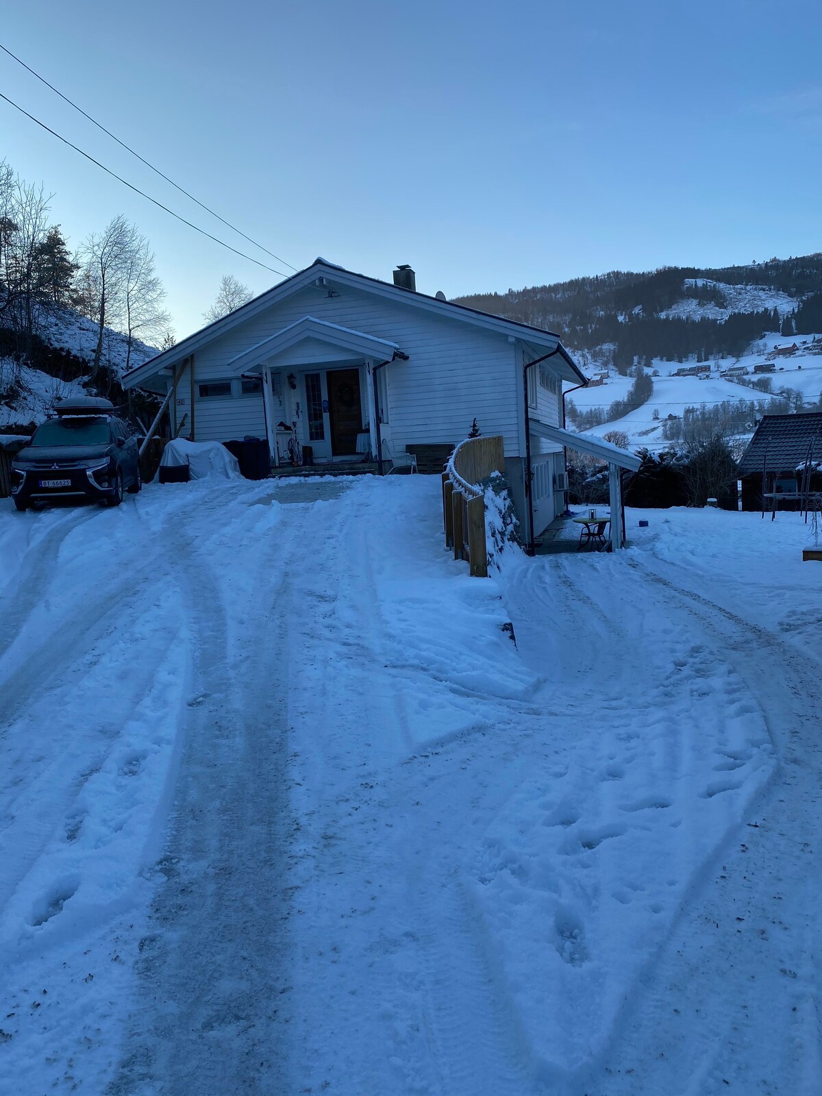 滑雪道附近安静且适合儿童的区域