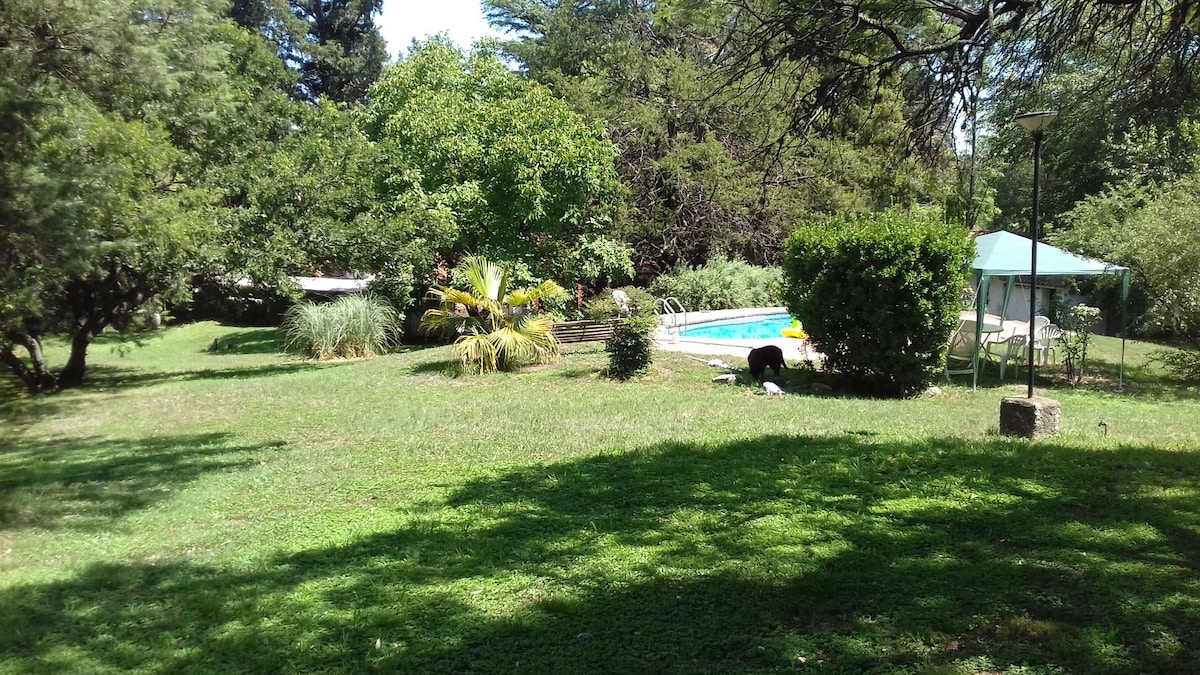 Casa de invitados en villa la bolsa