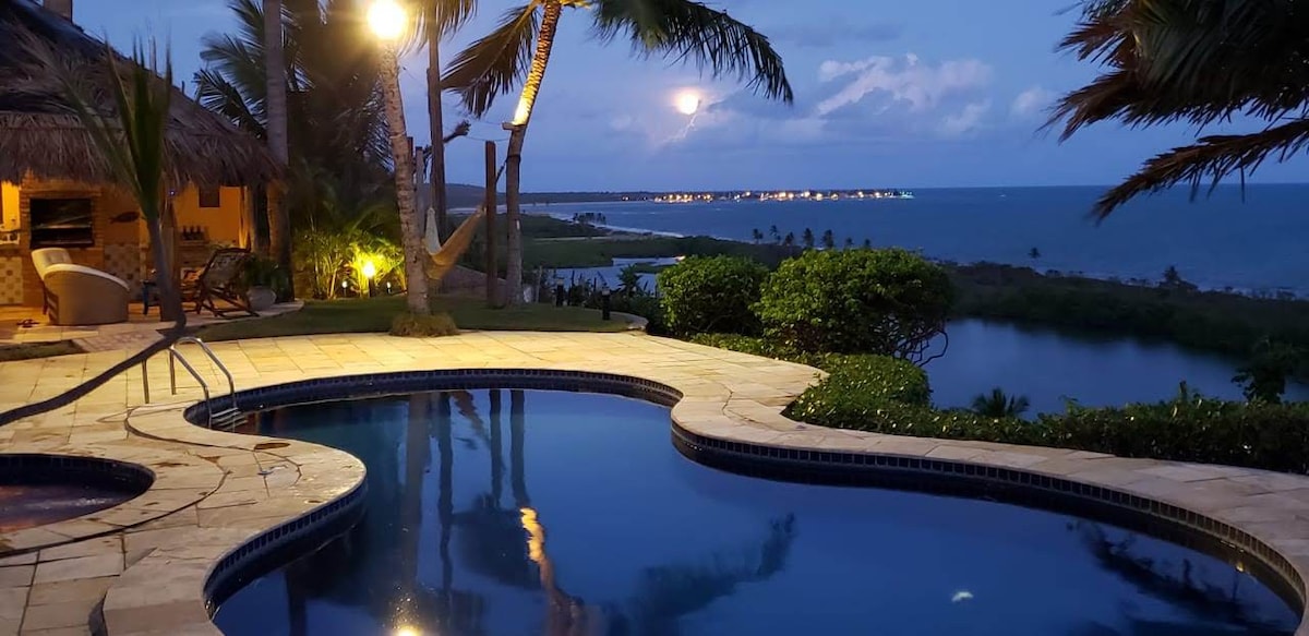 Casa de Praia em Alagoas-vista pro mar-Coruripe