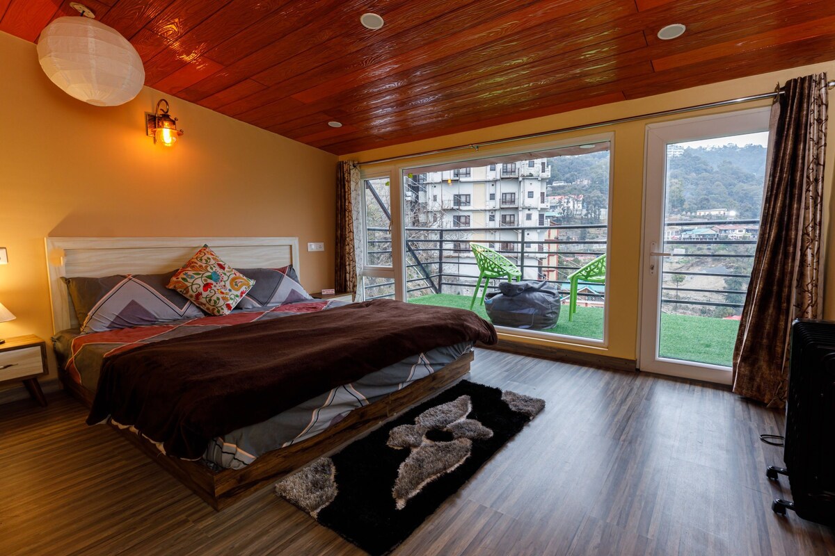 RAMKAMAL 
1卧室-阳台和Shimla美景