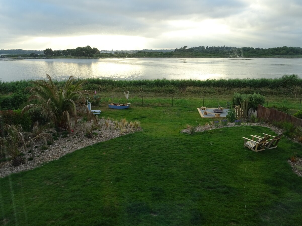 海滨别墅，杜迪岛池塘景景