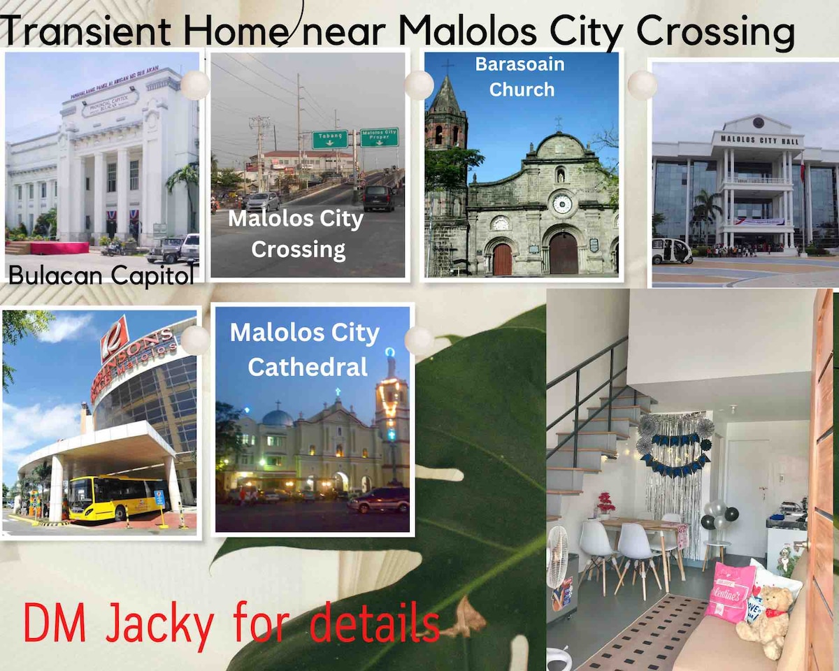 靠近Malolos Crossing White & Wood Loft