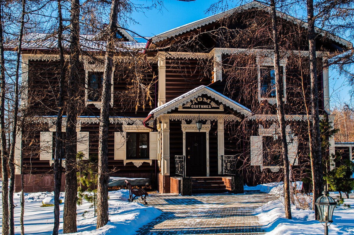 VIP Lake Baikal乡村小屋，可容纳10人