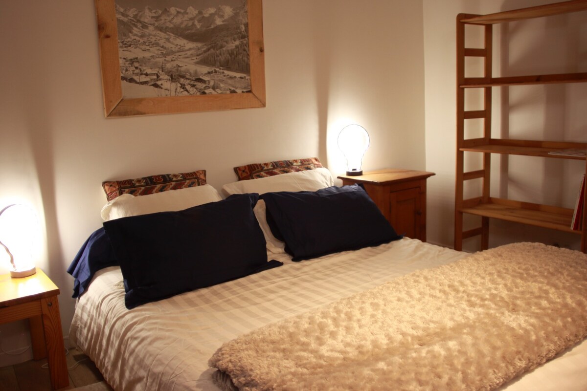 安纳西湖，阿尔比尼海滩：宽敞舒适的卧室