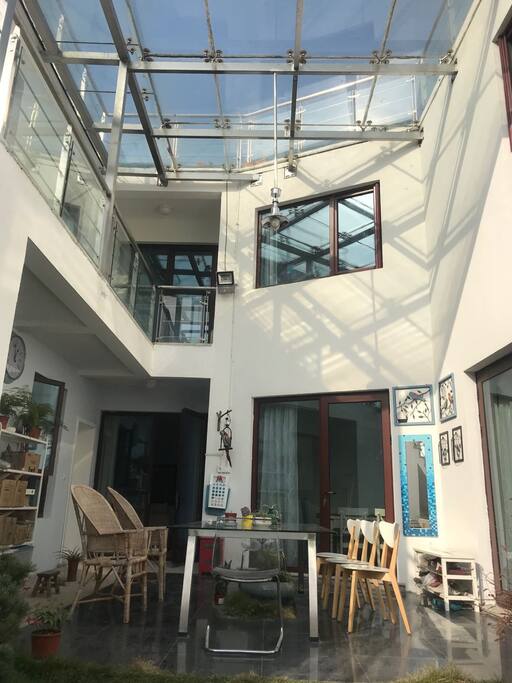 苏州吴中区太湖陆巷古村太湖湖景星宿精品民宿标准双床房