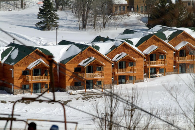 希腊峰滑雪度假村（ Greek Peak Ski Resort ）的华丽联排别墅