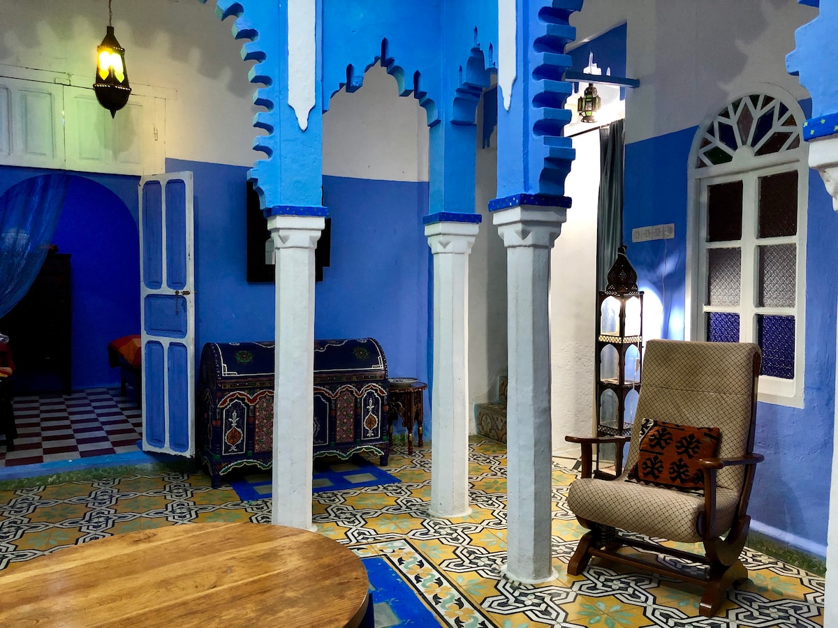 Al-Andalous house in Chefchaouen 's medina