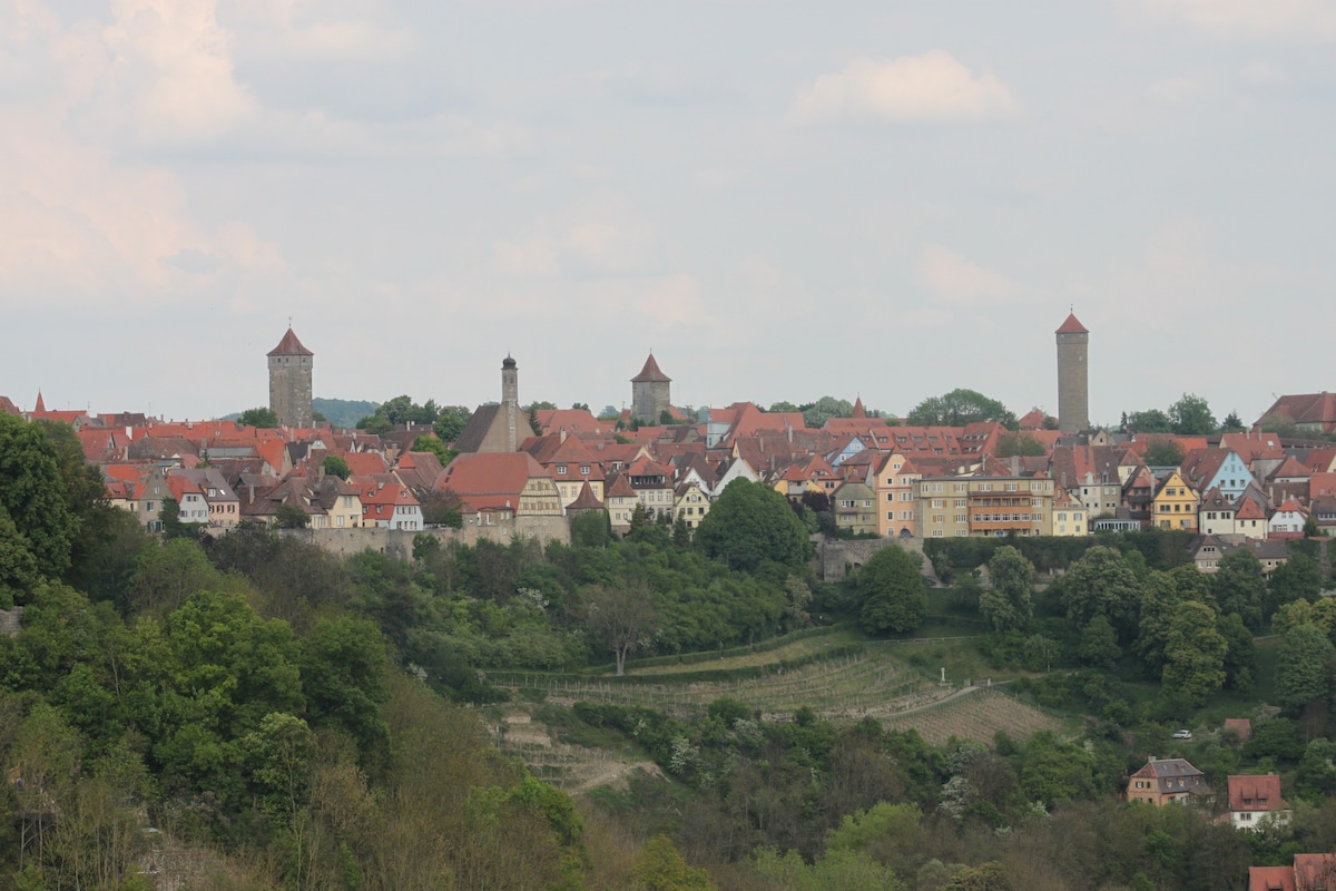 Rothenburg ob der Tauber度假公寓