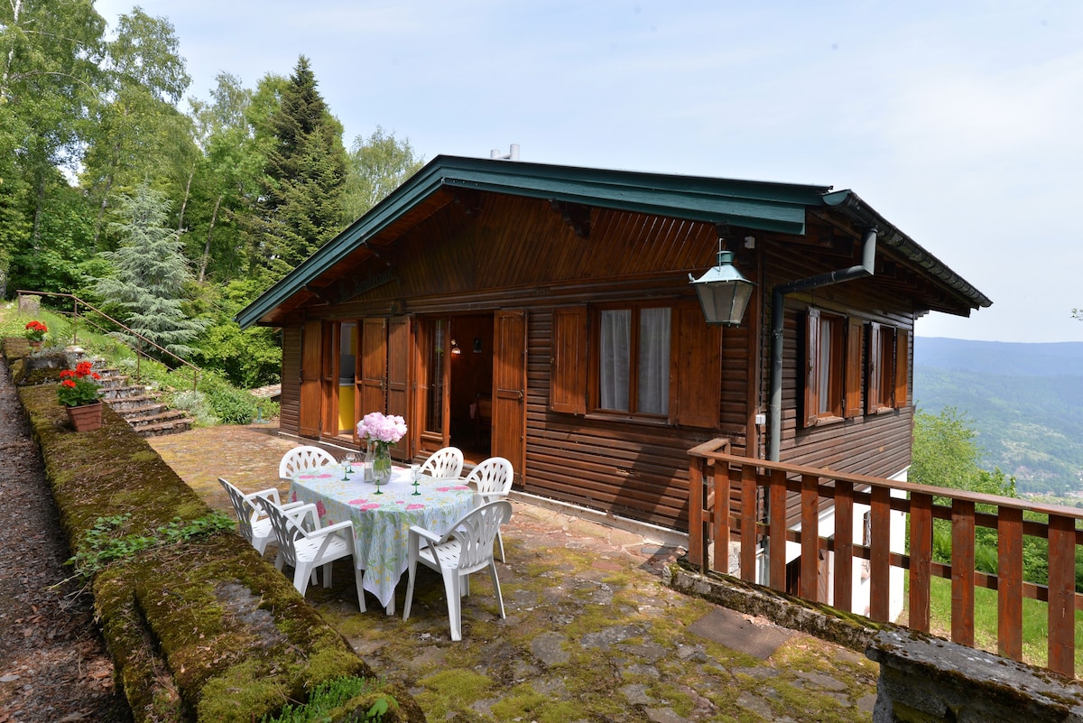 "Lost in paradise", chalet, 50m2, 4pers, Vosges.