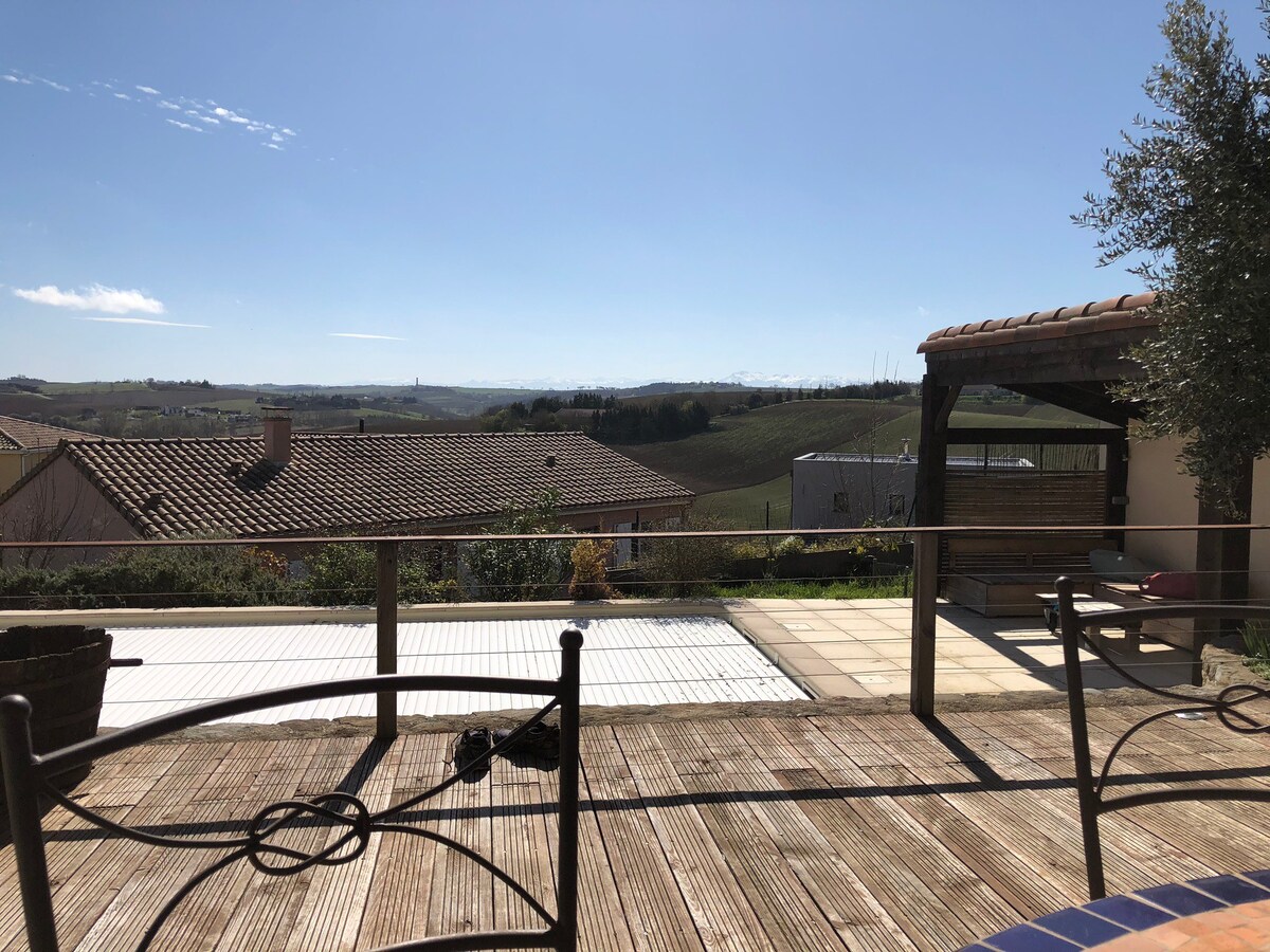 Villa avec Piscine à 40 minutes des Pyrénées