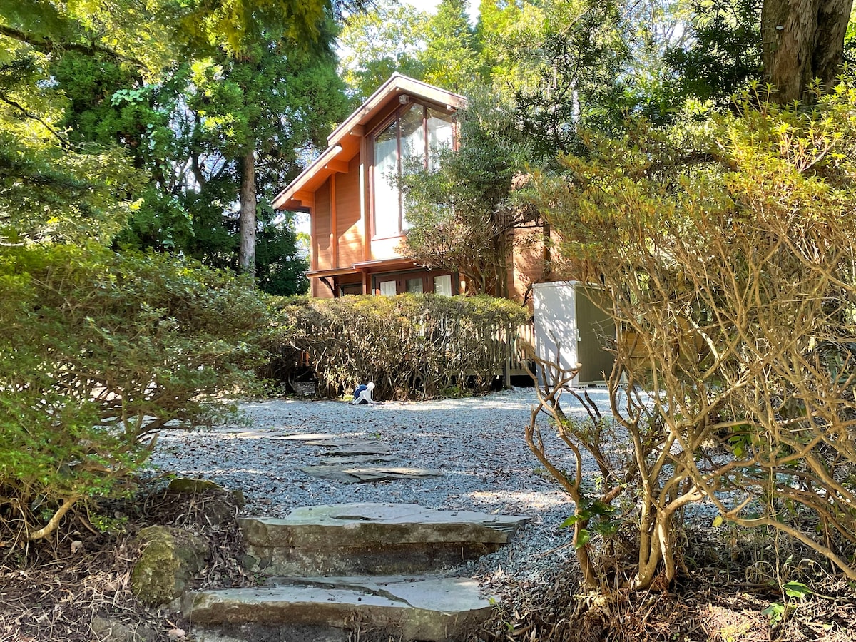 【森に佇む一棟貸切別荘】Aso Lodge Otohime-2　乙姫温泉徒歩圏内