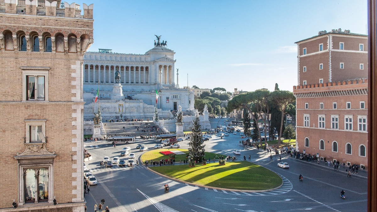 Rental In Rome - View on Altar of the Fatherland