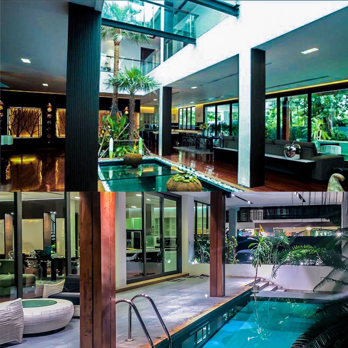 曼谷瀑布泳池别墅，全包VIP