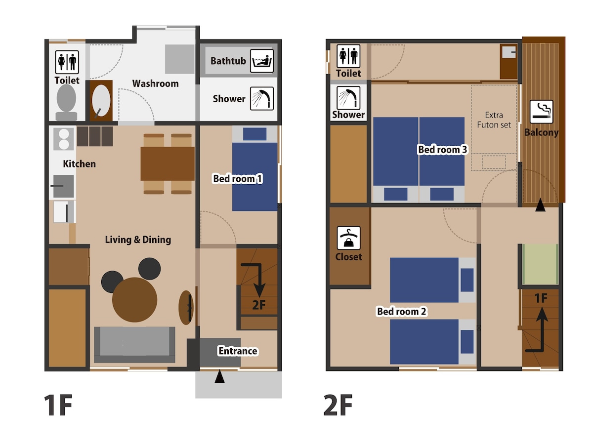 # 1B怀旧房屋和日常生活/3卧室
