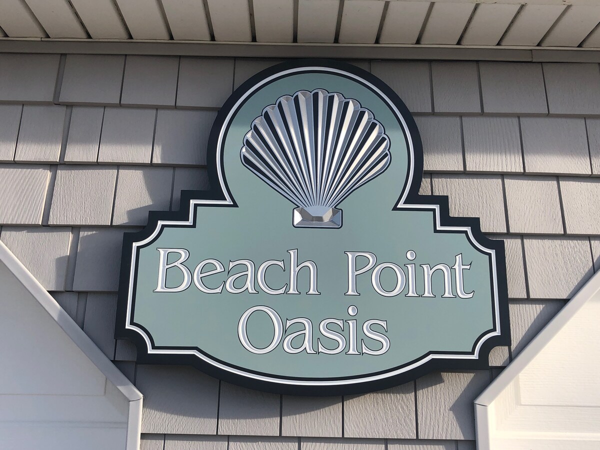 海滩角绿洲（ Beach Point Oasis ） -现代、优雅和美景！