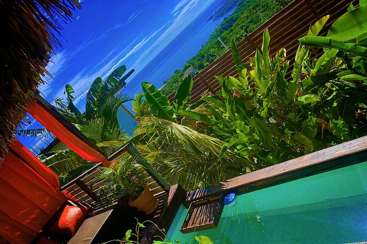 Holistic Eco Villa with Ocean View & Plunge Pool