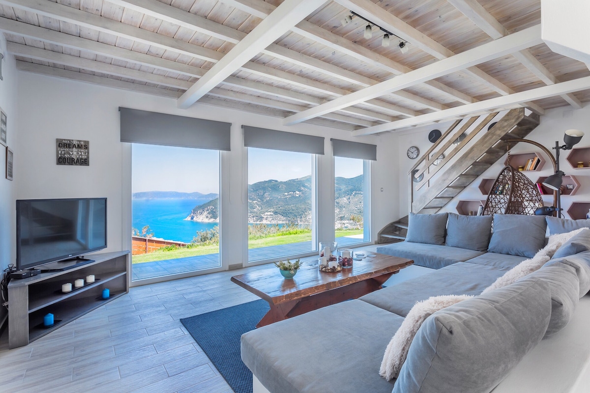 Villa Savvina with stunning view