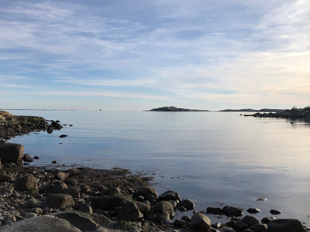 Sommarboende på Hönö i Göteborgs skärgård