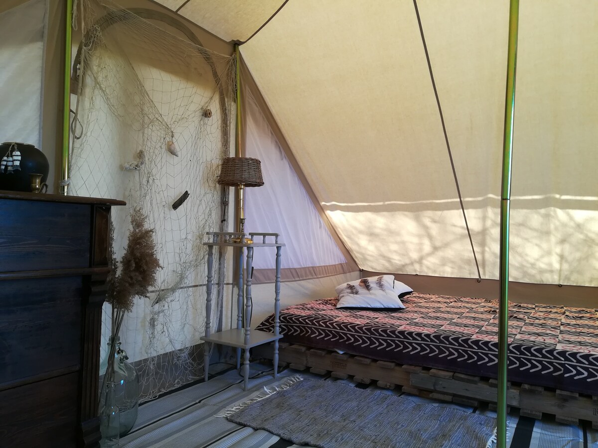 stilvolle Glamping-Zelte Seenplatte 3