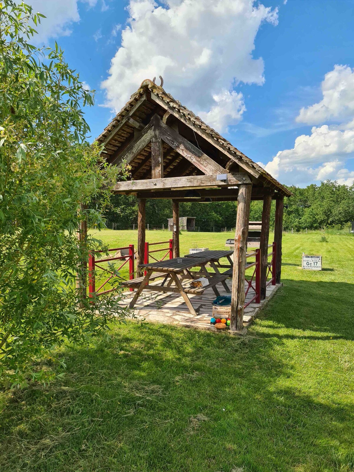 Caravane vintage, au calme, la nature, l'espace