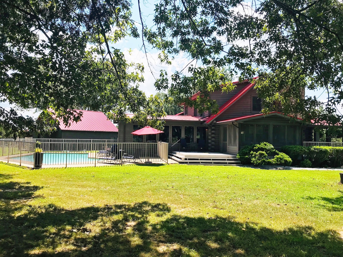 Sugar Cookie Cabin （盐水泳池！ ）