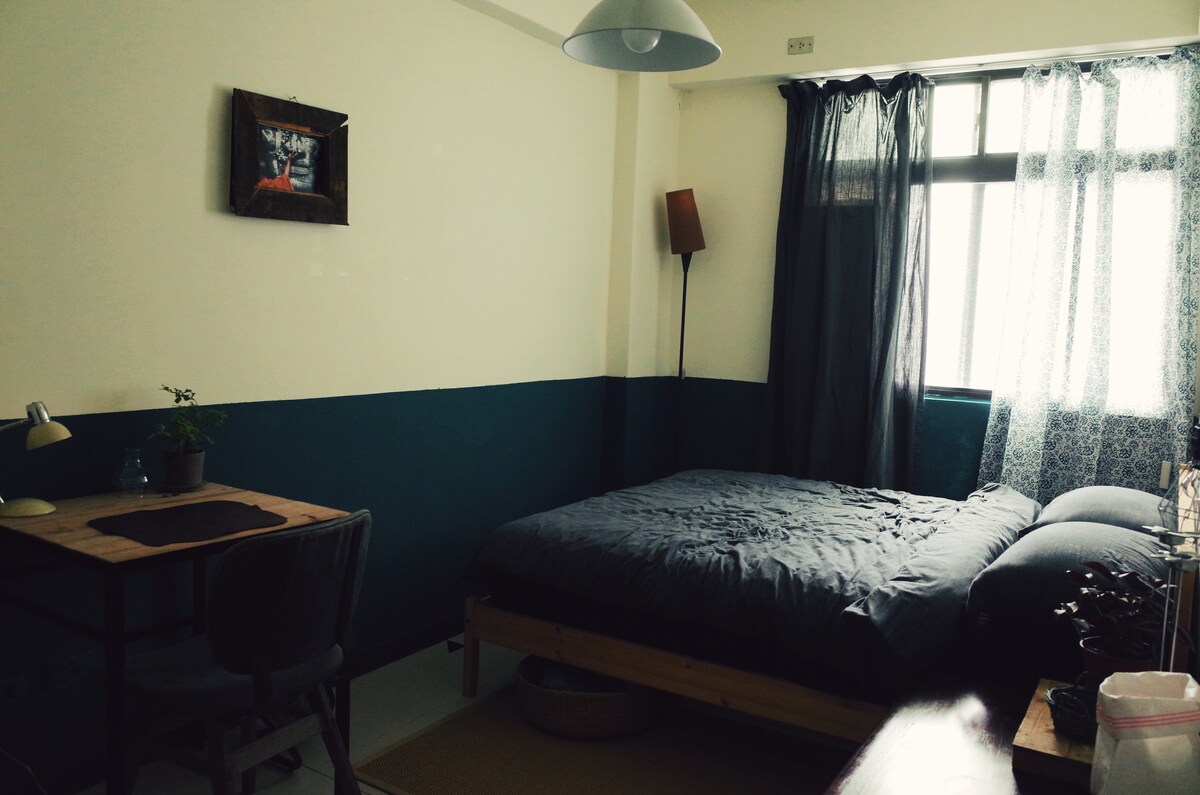 Downtown Quiet Cozy Room13.1完成一半了離目標即不遠