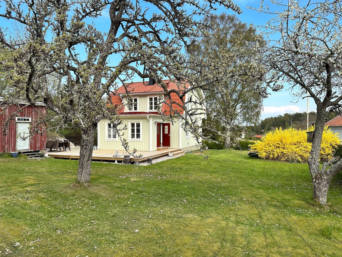 Vackert hus på Rossö, Strömstad