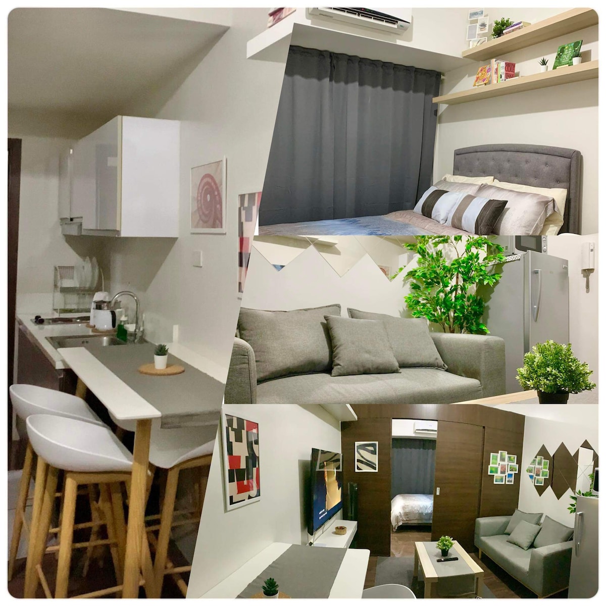马卡蒂Air Residences的舒适1卧室公寓