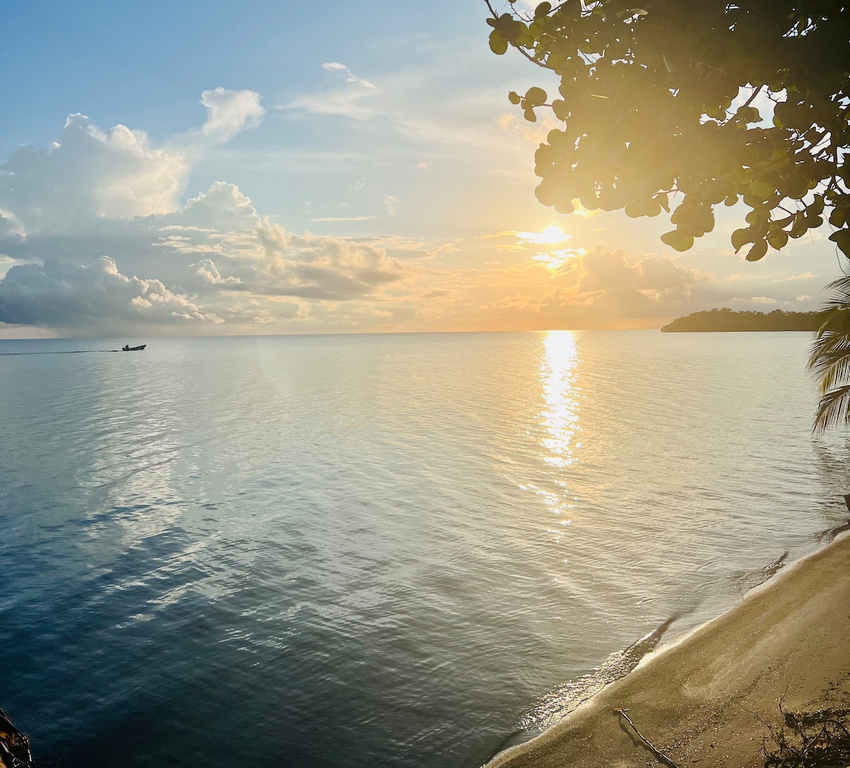 Modern Beach Villa in Hopkins, Belize