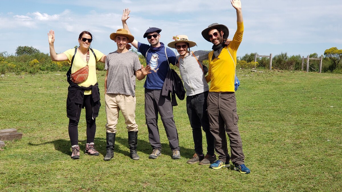 Vida típica en el campo.