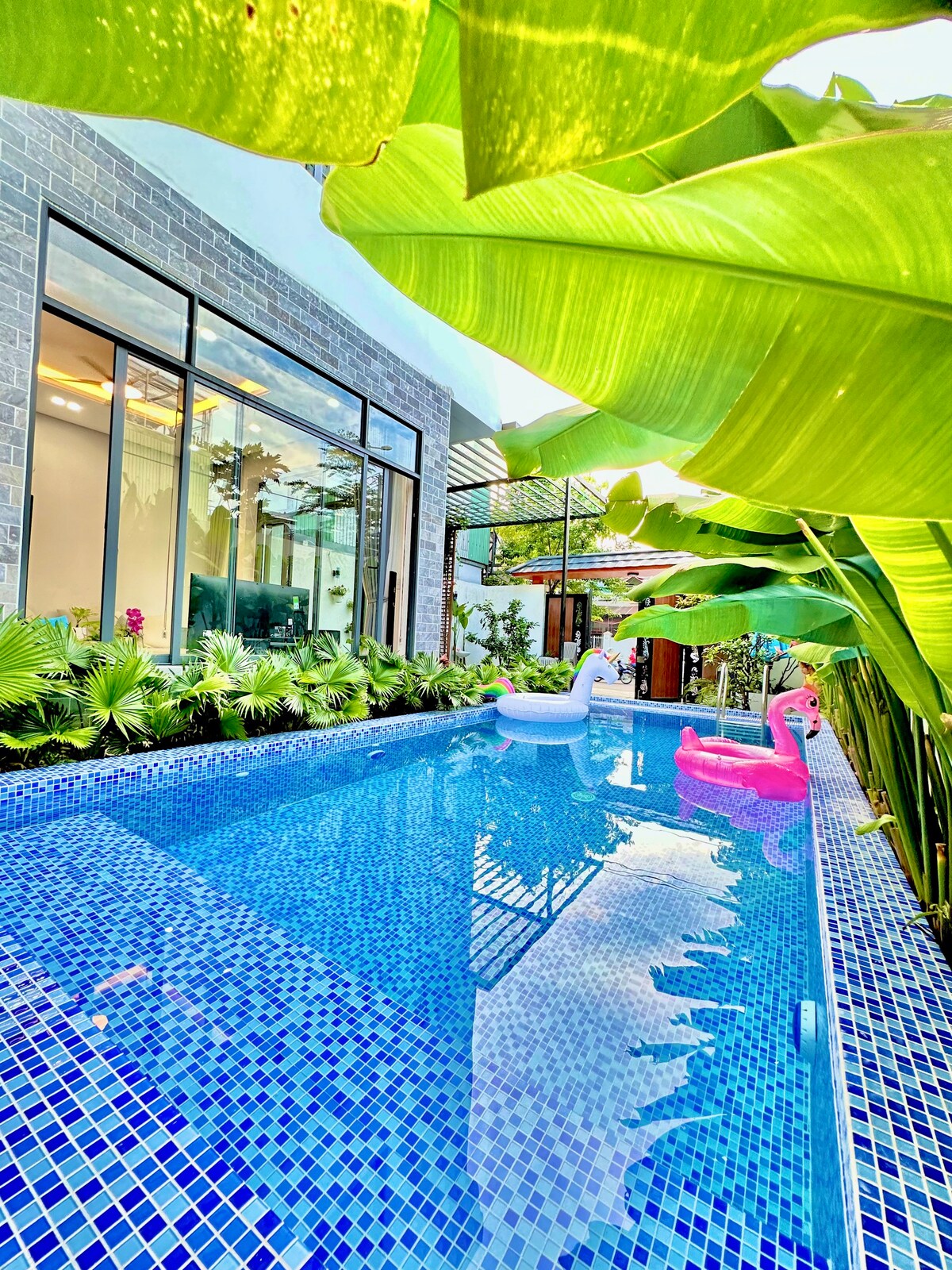 Villa Đà Nẵng 4BRs - Hồ bơi riêng *Gần biển