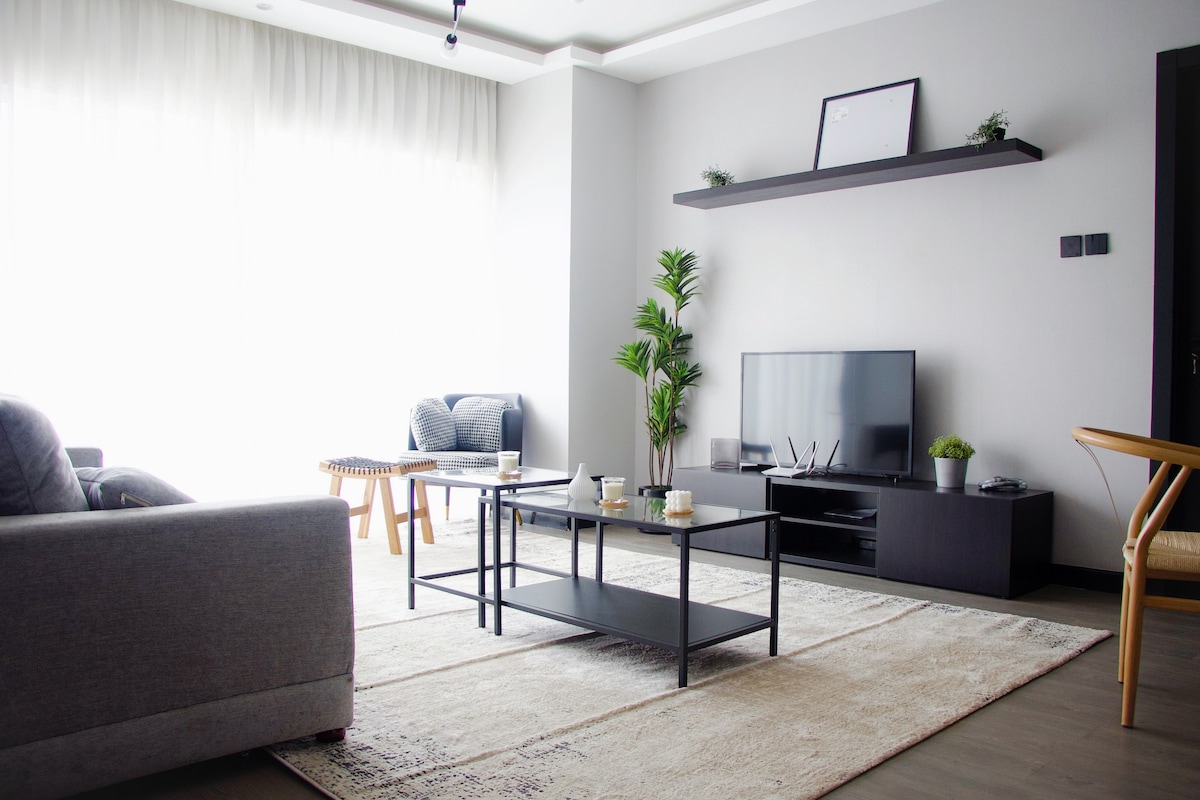 内罗毕现代绿洲双卧室公寓