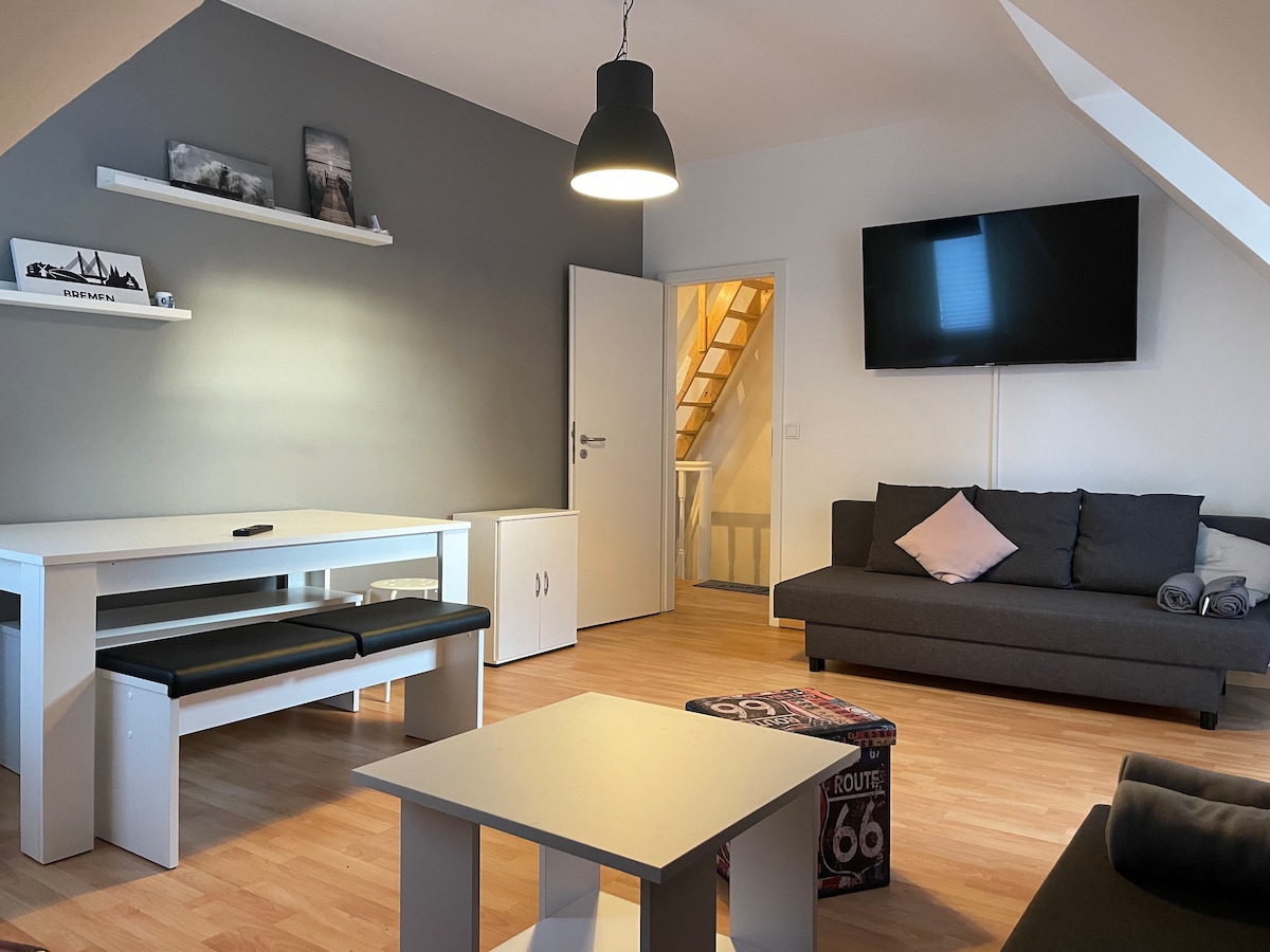 Gemütliche 3 Zimmer Wohnung für bis zu 7 Personen