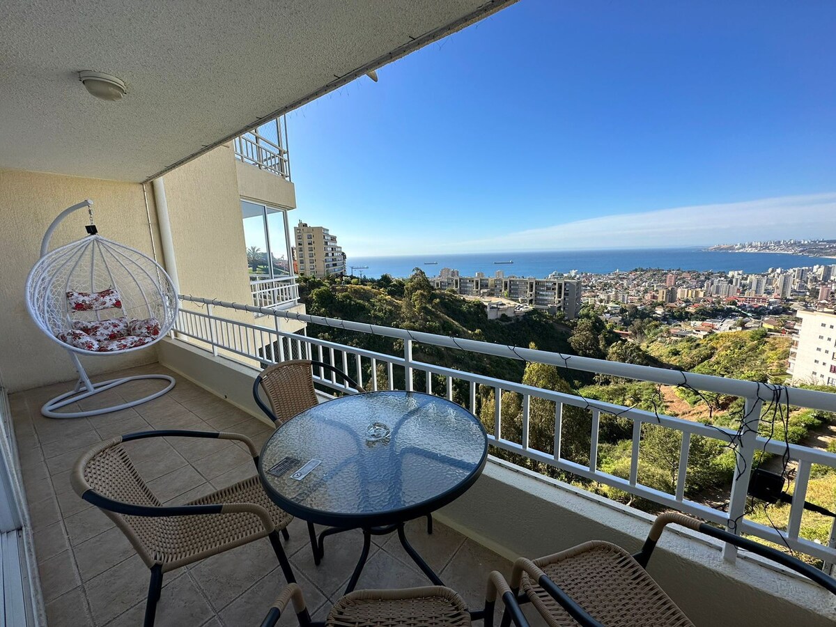 Departamento con vista al mar