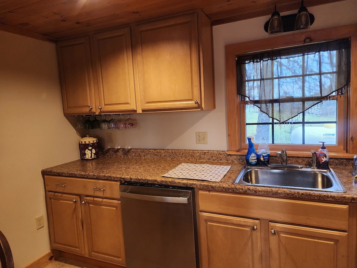 Cozy Cabin apartment near Elk Mountain!