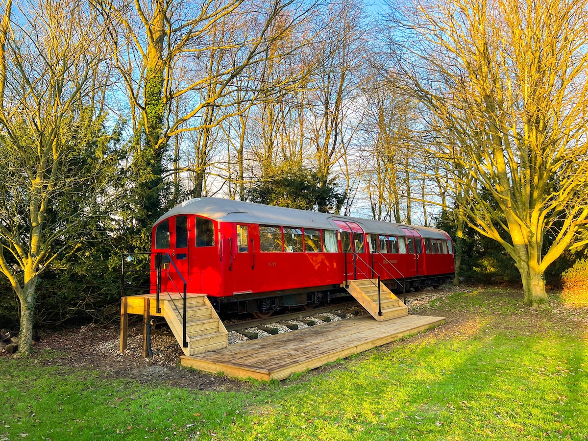 Stay in a converted 1938 London Tube Carriage