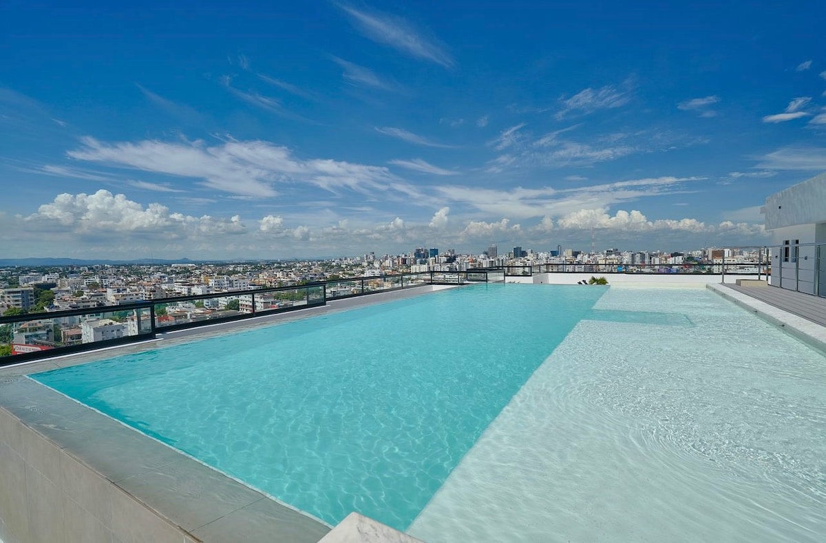 BELLA VISTA 1 bedroom/luxury8th floor/rooftop pool