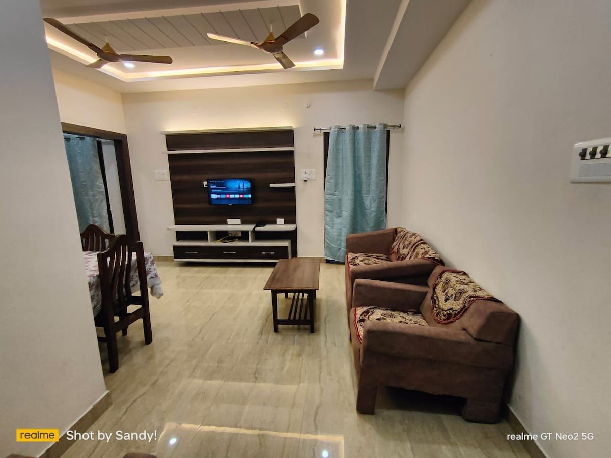 A Deluxe AC Cozy 2BHK