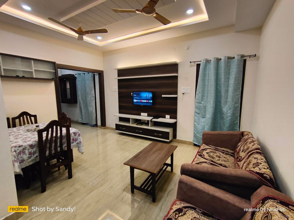 A Deluxe AC Cozy 2BHK