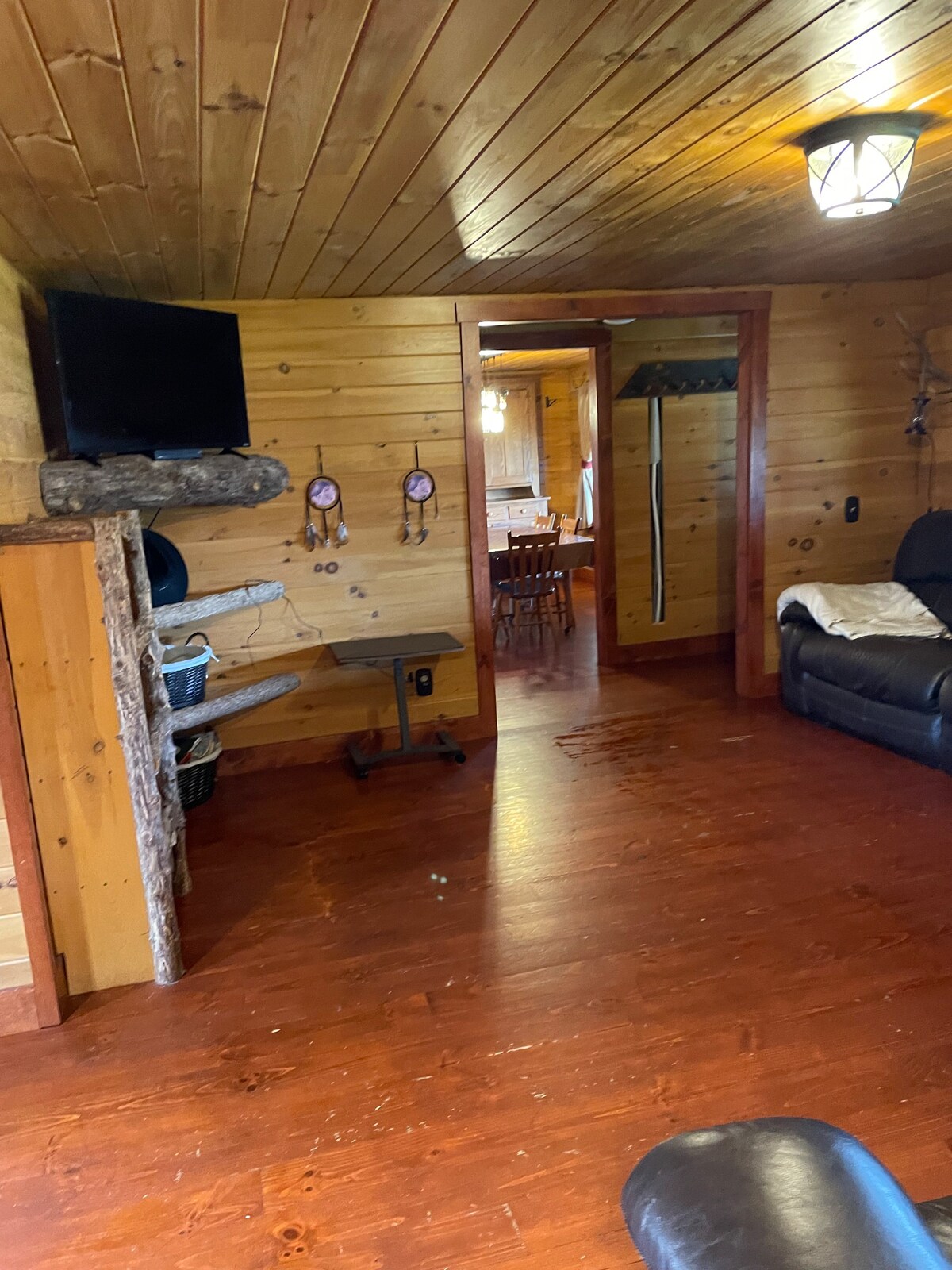 Rustic Rural Rural Log Cabin