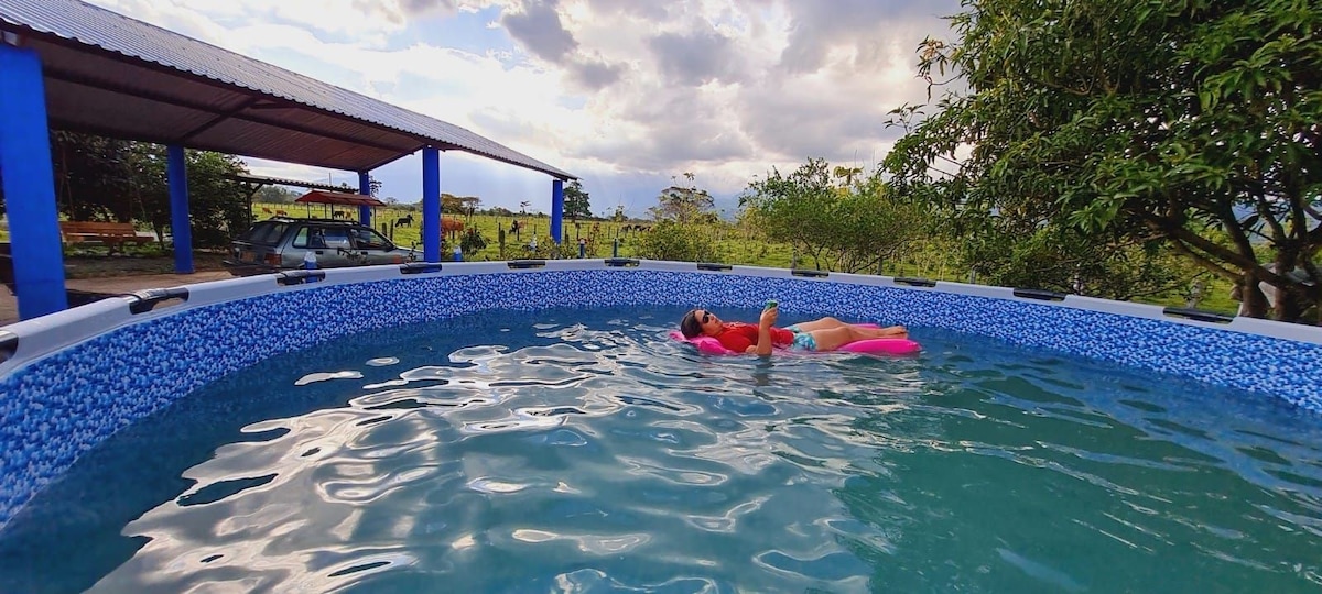 Casa Quinta Completa+Piscina-Hospedaje Llanero