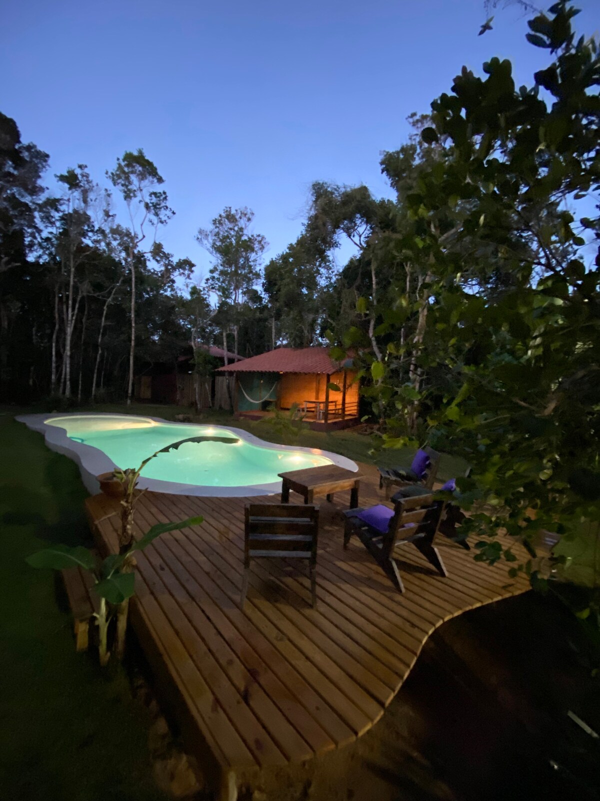 Casa da floresta com vista mar ( Arraial Dajuda)