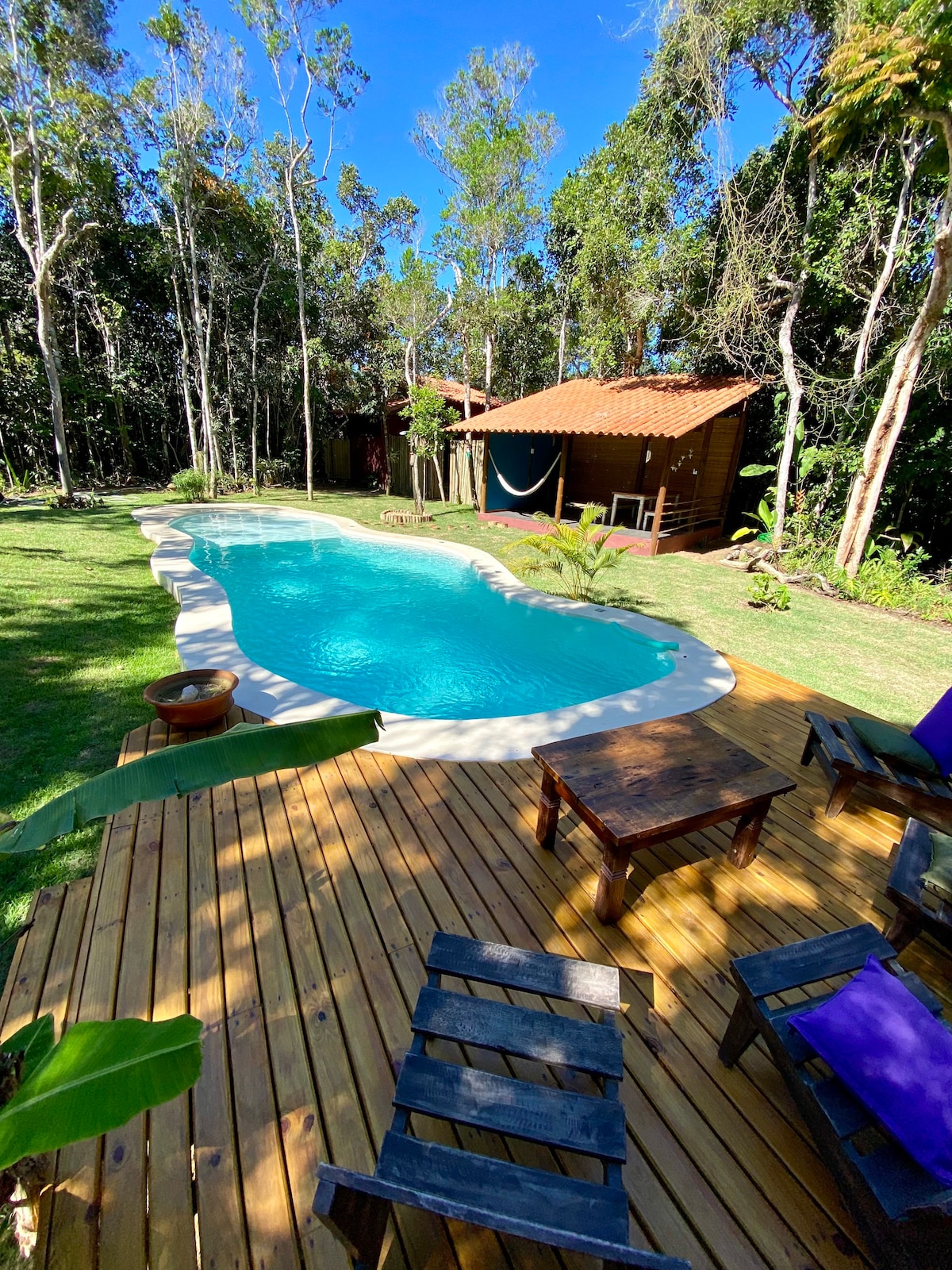 Casa da floresta com vista mar ( Arraial Dajuda)