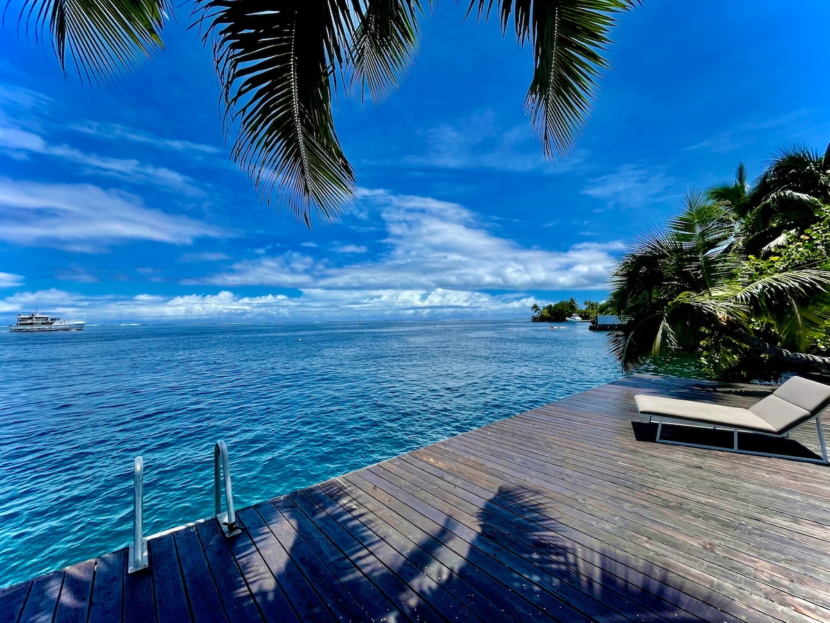 Taunoa House - Family seaside house in Papeete