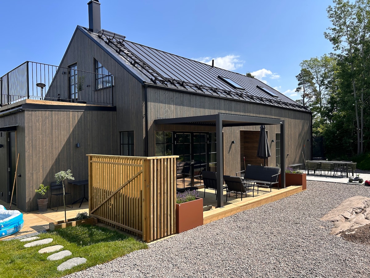 Nybyggd villa i Söderköping