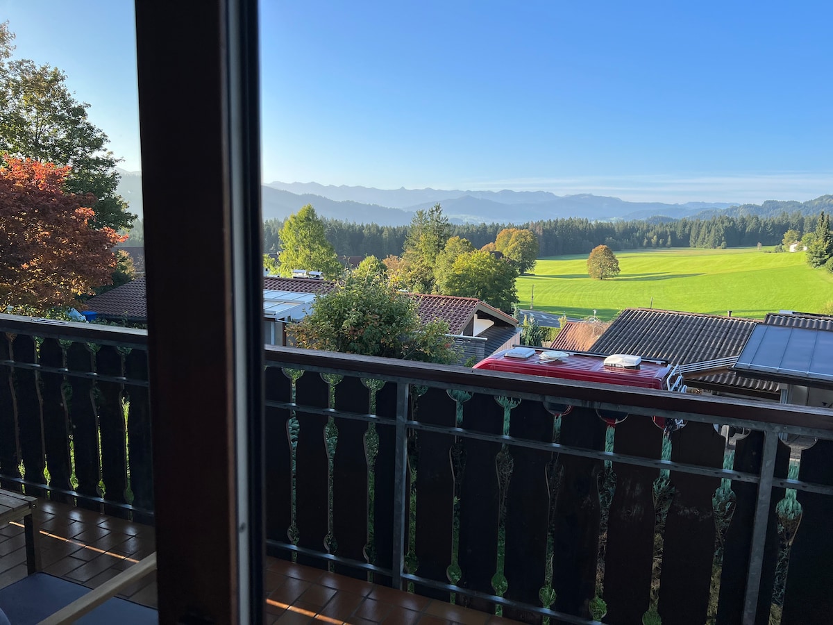 Gemütliches Luxus Apartment mit Bergblick u.Kamin