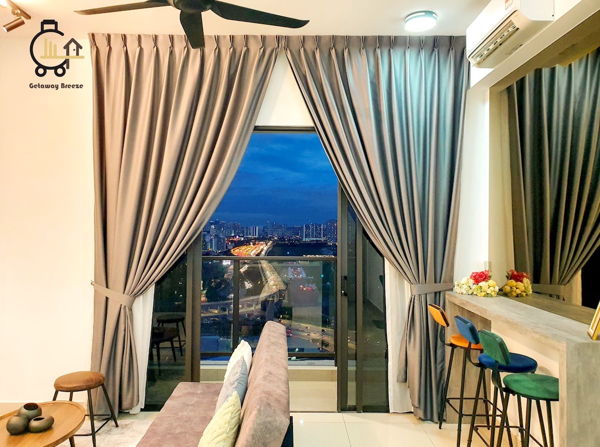 1BR Balcony Comfy Suite | 1-4 Pax | 5 min to Ikea