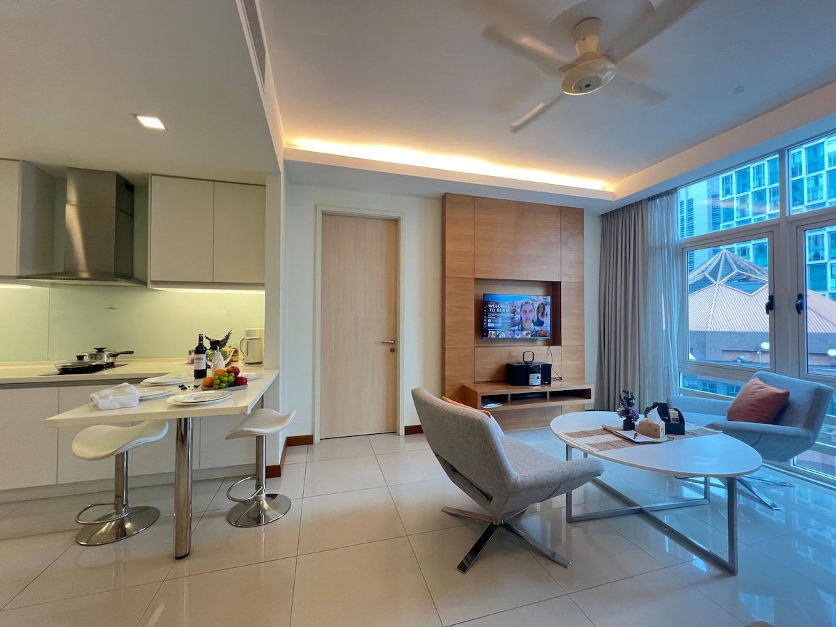 Zenglo 1BR Suite #A -5min walk to Twin Towers